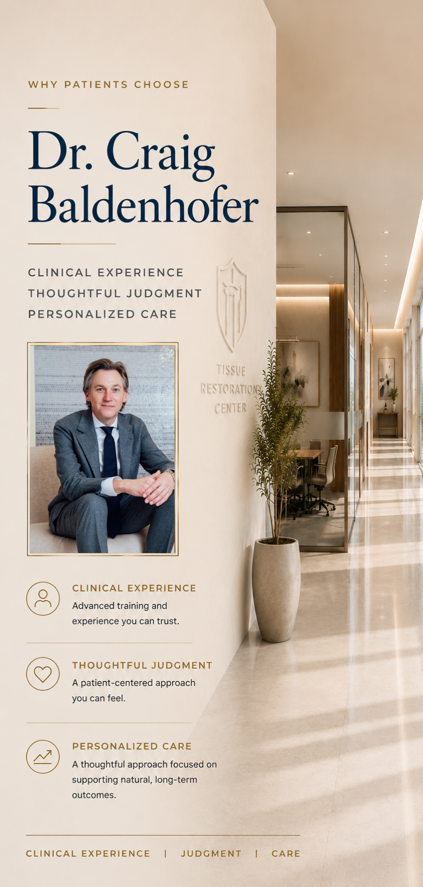 Why Patients Choose Dr. Craig Baldenhofer